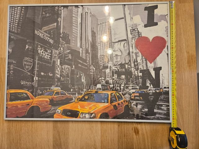 Marco de fotos o poster de aluminio.