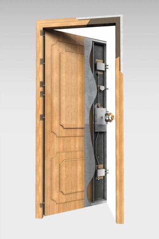 PUERTA ACORAZADA DE ALTA SEGURIDAD