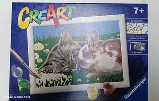Creart Ravensburger Gato y Conejo