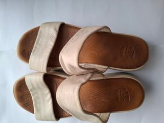 Sandalias planas Dune London beige