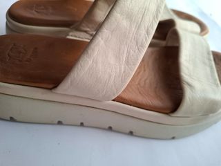 Sandalias planas Dune London beige