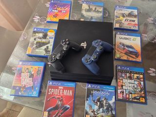 PS4 (PlayStation 4) + Mandos + Juegos