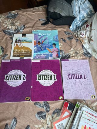 libros 3 y 4 eso del hispano ingles