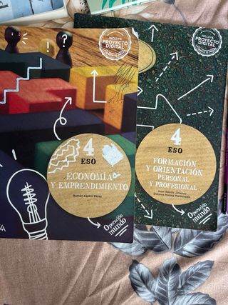 libros 3 y 4 eso del hispano ingles