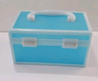 Bauletto Portatutto Plastica Azzurro