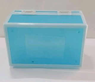 Bauletto Portatutto Plastica Azzurro