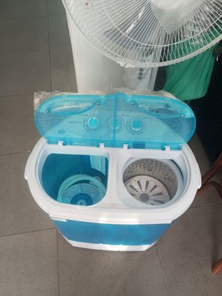 Lavadora secadora mini compacta