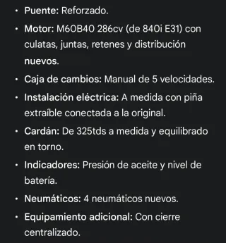 ✅️BMW E30 V8 286CV