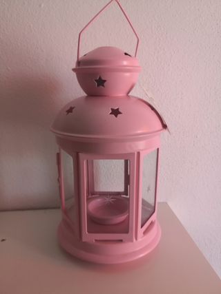 Farol rosa RÖTERA IKEA