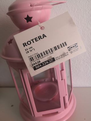 Farol rosa RÖTERA IKEA