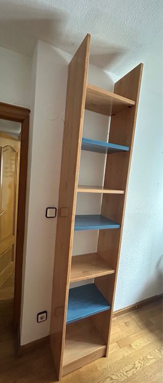 Estantería librería vertical madera