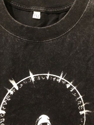 Canotta vintage nera Y2K