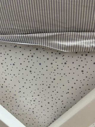 Mini cuna Moisés Uzturre blanca