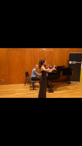 Clases violín y lenguaje musical
