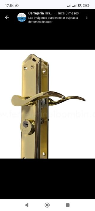 Cerrajería Hispalis - Cerrajero Sevilla- Cerrajero