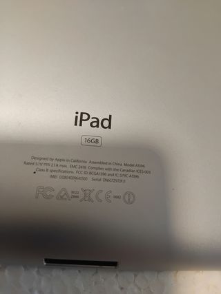 iPad A1219 16GB - Apple 9.7''