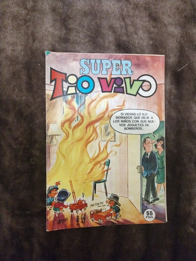 Comic antiguo Super tio vivo
