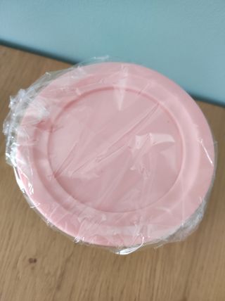 Recipiente Ninja con tapa rosa