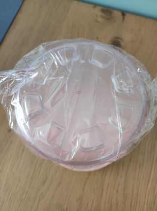 Recipiente Ninja con tapa rosa