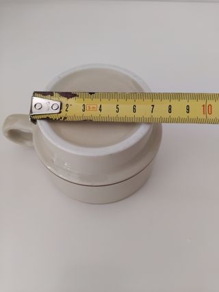 Juego 4 tazas beige - Vintage