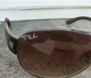Gafas Rayban - Marrón y Plata