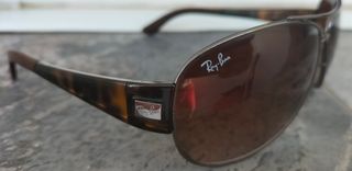 Gafas Rayban - Marrón y Plata
