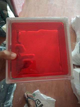 Bloques de vidrio: translúcidos y de color