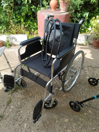 Silla de ruedas, andador