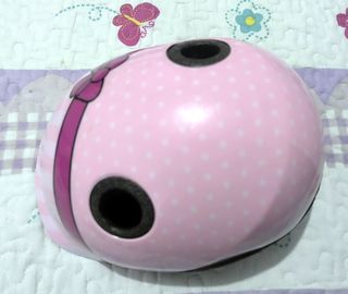 Casco bici niña B-Twin rosa