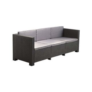 SOFA 3 PLAZAS RATAN RESINA DIVA