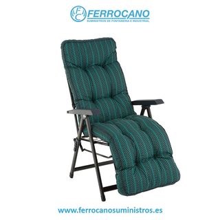 TUMBONA JARDIN PLEGABLE NATUUR 7 POSICIONES VERDE 128708