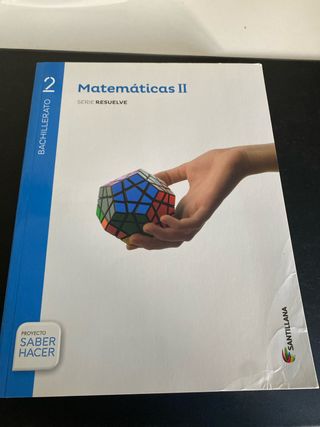 Matemáticas II, 2 Bachillerato