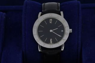 Reloj Bulgari BB30SLD - Negro y Plata