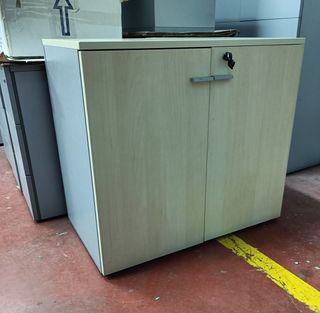Armario oficina 2 puertas beige