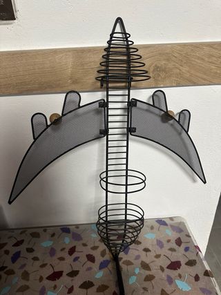 Botellero hierro forjado vintage