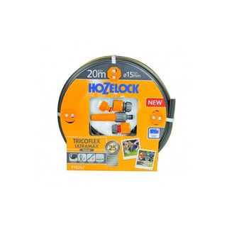MANGUERA HOZELOCK TRICOFLEX ULTRAMAX 15MM 20 METROS + ACCESORIOS
