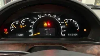 Mercedes-Benz Clase S 500 L W220 Techo solar