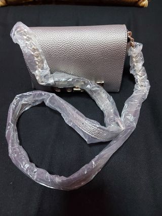 Bandolera Guess Plata - Bolso