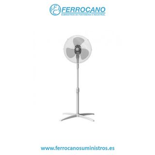 VENTILADOR PIE SONEDAS 40W 40CM 3 VELOCIDADES BLANCO
