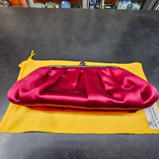 Bolso rojo satin | cartera