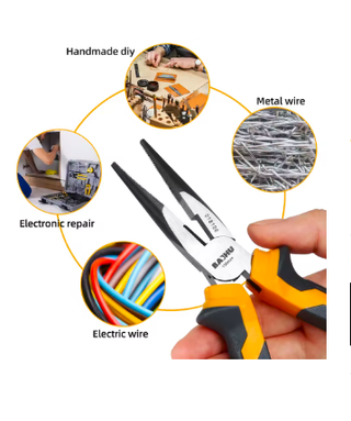 Bolsa+Destornillador 3en1+Tijeras WORKPRO+Alicates