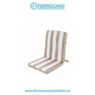 COJIN SILLA RAYAS 90X40X4 RESPALDO BAJO