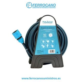 SET MANGUERA JARDIN MINI NATUUR 10MT NT110403