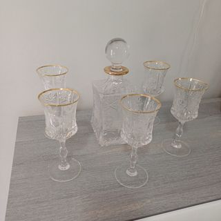 juego copas cristal
