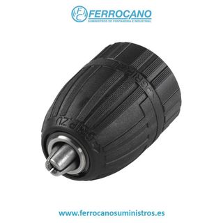 PORTABROCAS TALADRO ACCIÓN RÁPIDA ROSCA INTERIOR DERECHA WOLFCRAFT 1,5-13MM