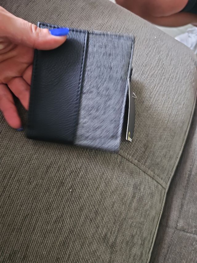 Cartera inside hombre - Negra y Gris