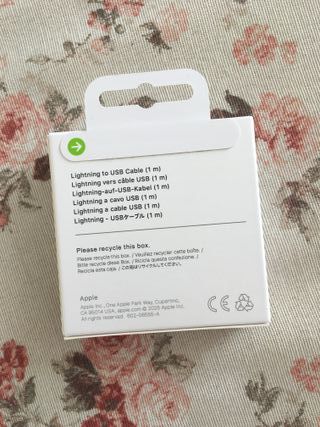 Cavetto Lightning-USB Apple (1m)
