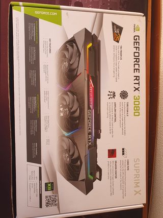 Gráfica RTX 3080 MSI SUPRIM X