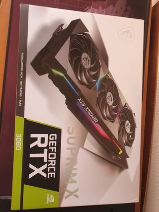 Gráfica RTX 3080 MSI SUPRIM X