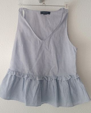 Blusa Atmosphere azul a rayas